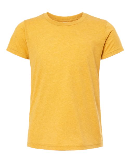 BELLA + CANVAS 3413Y - Mustard Triblend - Front