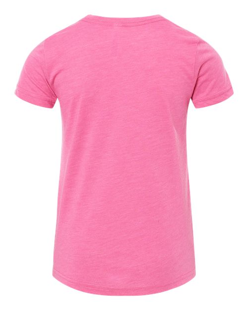 BELLA + CANVAS 3413Y - Charity Pink Triblend - Back