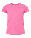 BELLA + CANVAS 3413Y - Charity Pink Triblend - Front