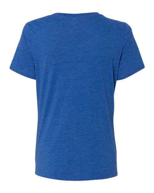 BELLA + CANVAS 6415 - True Royal Triblend - Back