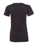 BELLA + CANVAS 6415 - Charcoal Black Triblend - Back