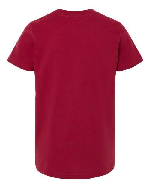 BELLA + CANVAS 3001Y - Cardinal - Back