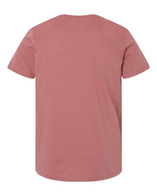 BELLA + CANVAS 3001Y - Mauve - Back