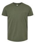 BELLA + CANVAS 3001Y - Military Green - Front