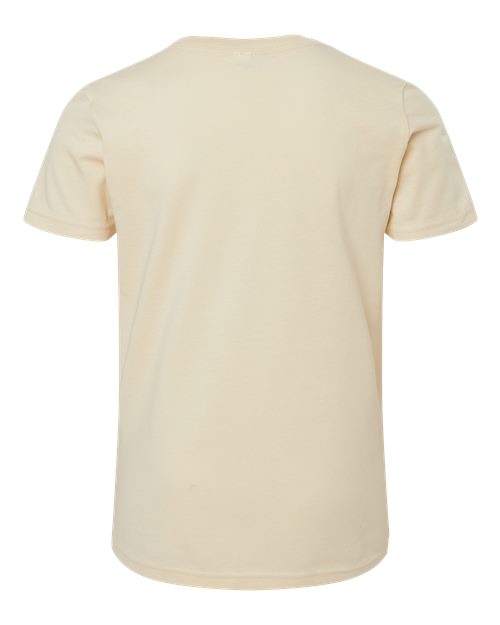 BELLA + CANVAS 3001Y - Soft Cream - Back