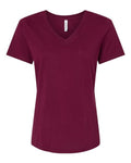 BELLA + CANVAS 6405 - Maroon - Front
