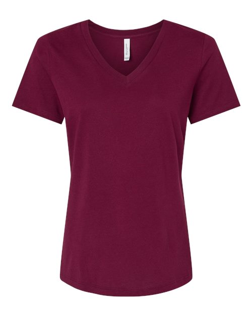 BELLA + CANVAS 6405 - Maroon - Front