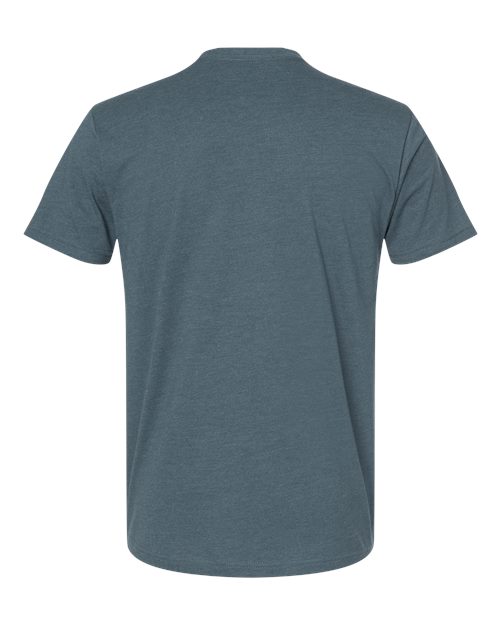 Next Level 6210 - Heather Slate Blue - Back