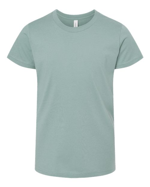 BELLA + CANVAS 3001Y - Dusty Blue - Front