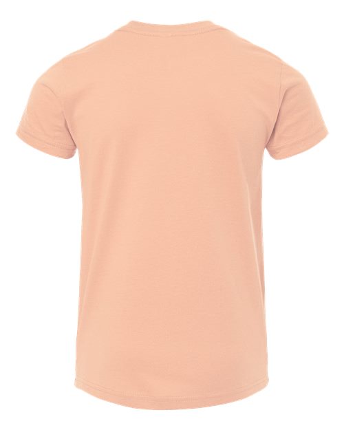 BELLA + CANVAS 3001Y - Peach - Back