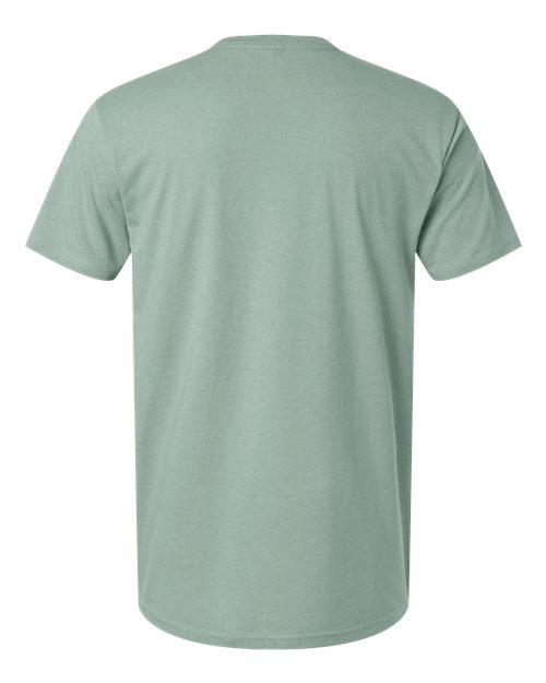 Next Level 6210 - Heather Seafoam - Back