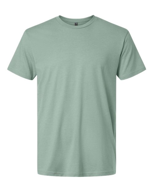 Next Level 6210 - Heather Seafoam - Front