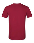 Gildan 64000 - Cardinal Red - Back