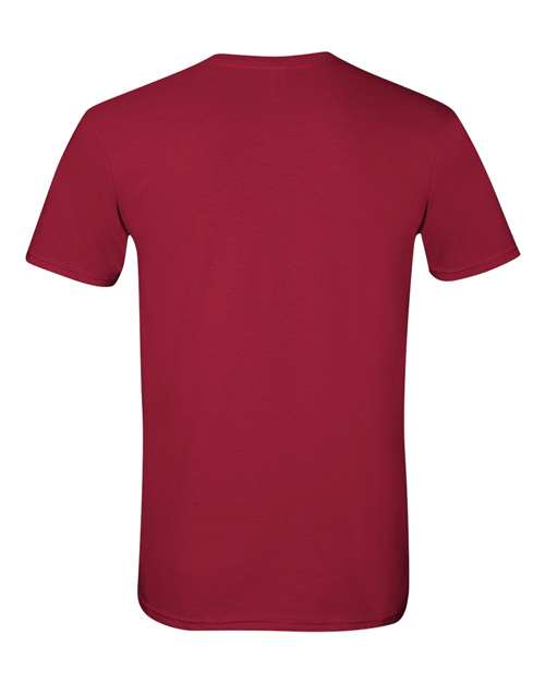 Gildan 64000 - Cardinal Red - Back