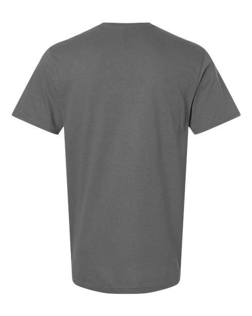 Gildan 64000 - Charcoal - Back