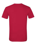 Gildan 64000 - Cherry Red - Back