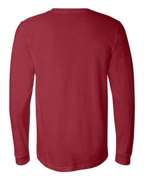 BELLA + CANVAS 3501 - Cardinal - Back