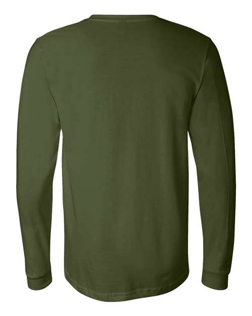BELLA + CANVAS 3501 - Olive - Back