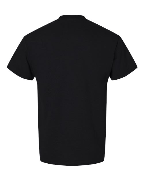Gildan 8000 - Black - Back