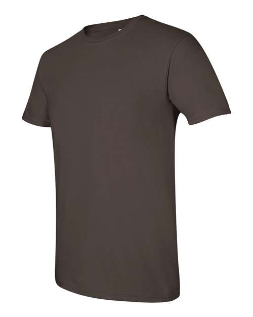 Gildan 64000 - Dark Chocolate - Side