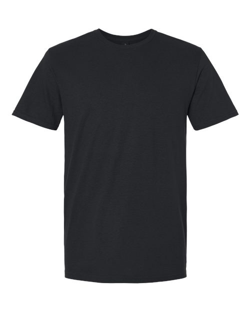 Gildan 64000 - Black - Front