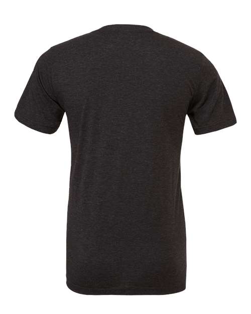 BELLA + CANVAS 3413 - Charcoal Black Triblend - Back