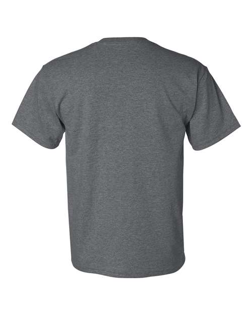 Gildan 8000 - Dark Heather - Back