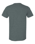 Gildan 64000 - Dark Heather - Back