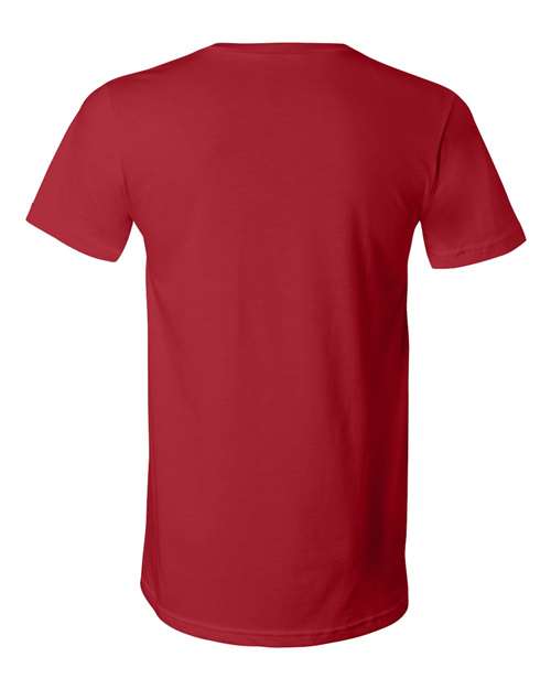 BELLA + CANVAS 3005 - Canvas Red - Back