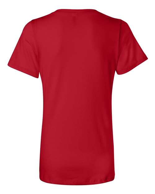 BELLA + CANVAS 6405 - Red - Back