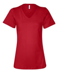 BELLA + CANVAS 6405 - Red - Front