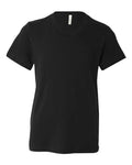 BELLA + CANVAS 3001Y - Black - Front