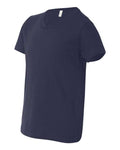 BELLA + CANVAS 3001Y - Navy - Side