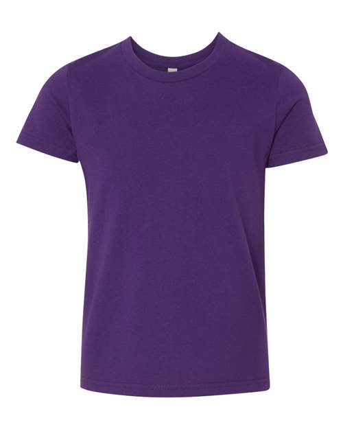 BELLA + CANVAS 3001Y - Team Purple - Front