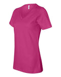 BELLA + CANVAS 6405 - Berry - Side