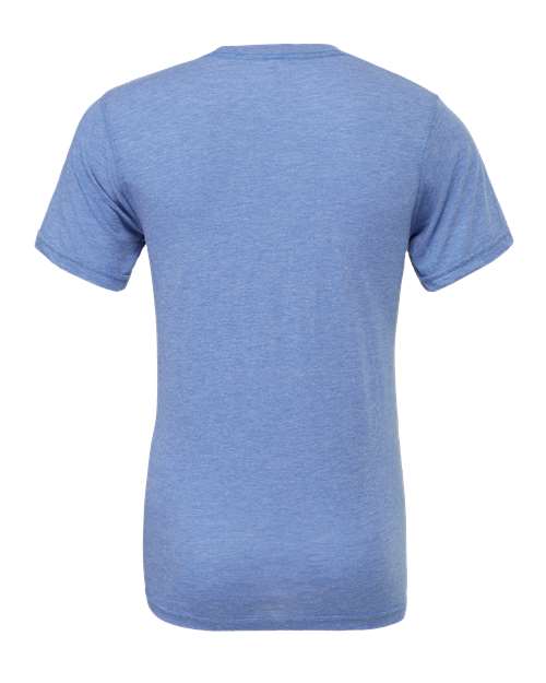 BELLA + CANVAS 3413 - Blue Triblend - Back