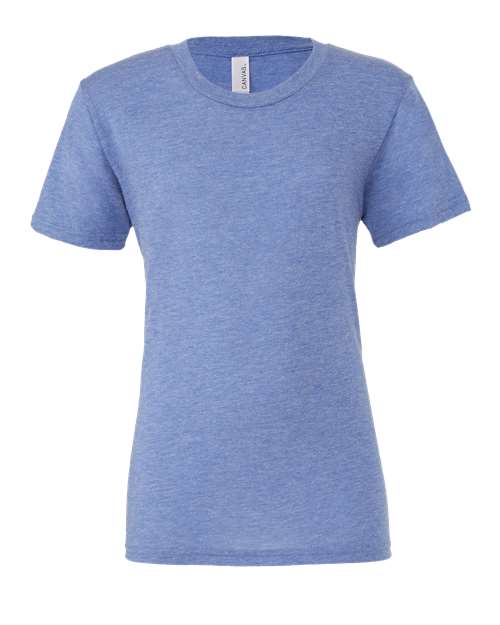 BELLA + CANVAS 3413 - Blue Triblend - Front