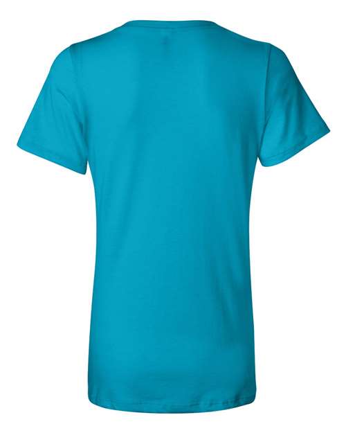 BELLA + CANVAS 6405 - Turquoise - Back