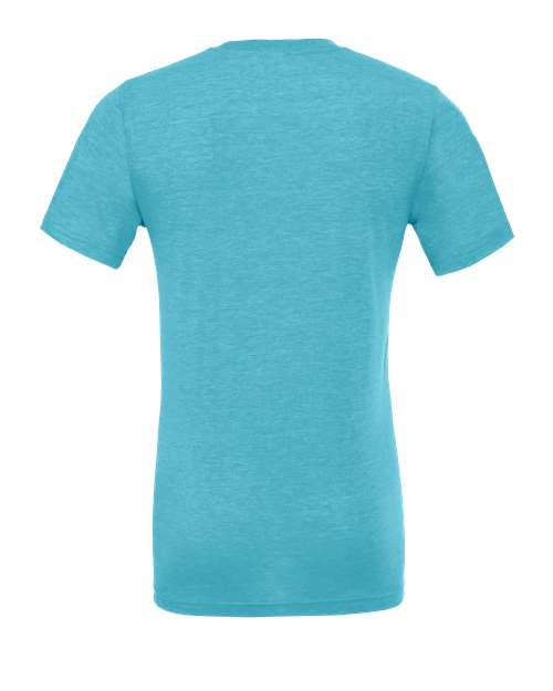 BELLA + CANVAS 3413 - Aqua Triblend - Back