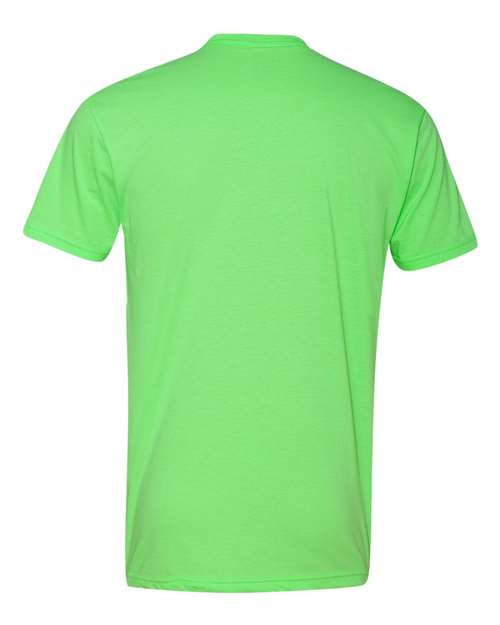 Next Level 6210 - Neon Heather Green - Back