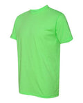 Next Level 6210 - Neon Heather Green - Side