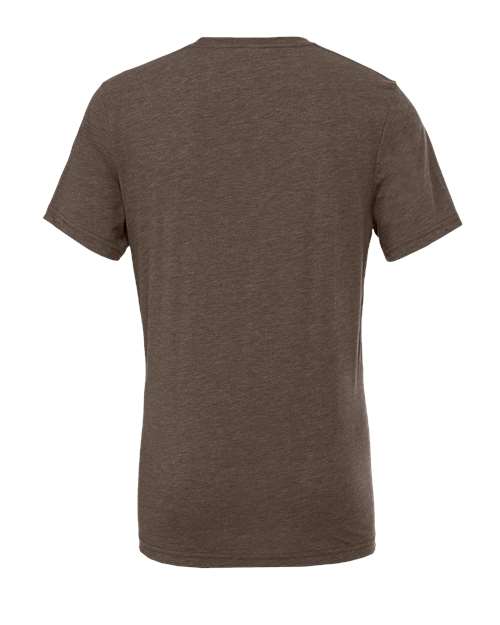 BELLA + CANVAS 3413 - Brown Triblend - Back