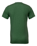 BELLA + CANVAS 3413 - Grass Green Triblend - Back