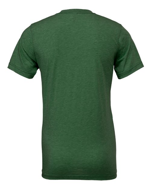 BELLA + CANVAS 3413 - Grass Green Triblend - Back