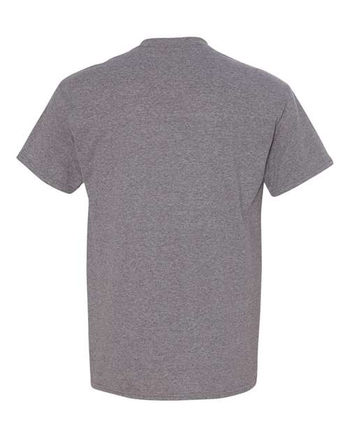Gildan 8000 - Graphite Heather - Back