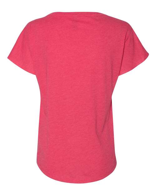 Next Level 6760 - Vintage Shocking Pink - Back