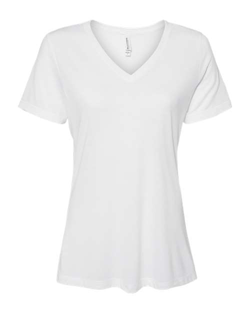 BELLA + CANVAS 6415 - Solid White Triblend - Front