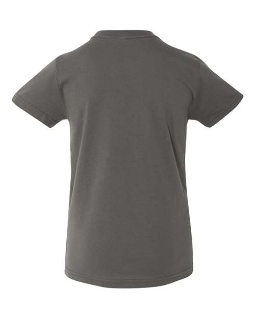 BELLA + CANVAS 3001Y - Asphalt - Back