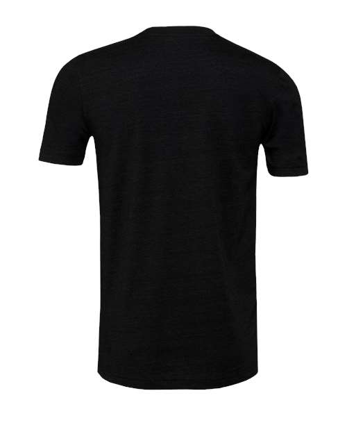 BELLA + CANVAS 3413 - Black Heather Triblend - Back