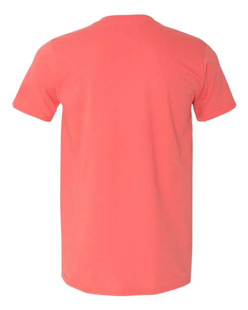 Gildan 64000 - Coral Silk - Back